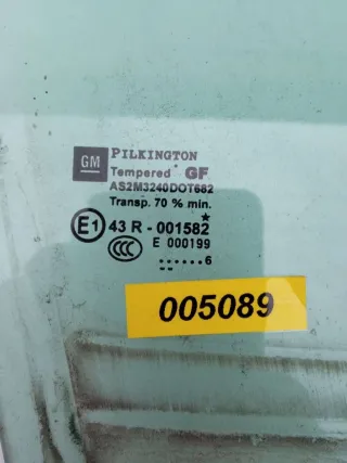  Стекло двери передней правой Opel Zafira B Арт 005089, вид 2