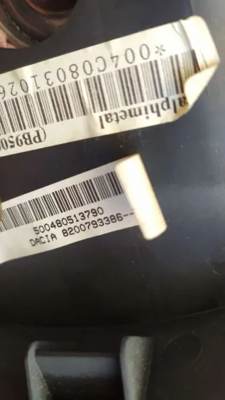 8200793386 Подушка безопасности пассажира Renault Logan 1 Арт 57533748, вид 3