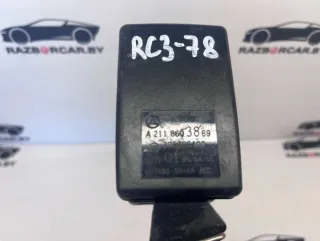 A2118603869 Замок ремня безопасности Mercedes E W211 Арт RC3-78, вид 2
