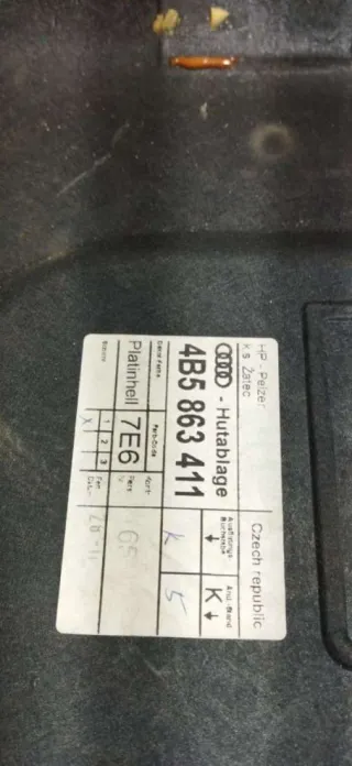 4В5863411 Полка багажника Audi A6 C5 (S6,RS6) Арт 58283267, вид 9