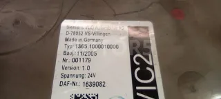 1639082 блок управления VIC 2 DAF XF 105 Арт 49-8, вид 3