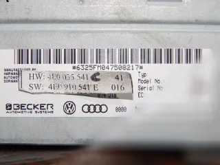 4E0035541A Блок радио Audi A8 D3 (S8) Арт 32897, вид 3