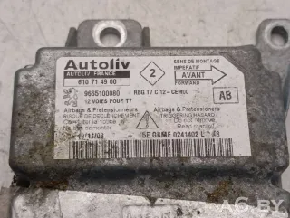 610714900 Блок AirBag Peugeot 308 1 Арт 60287765, вид 4