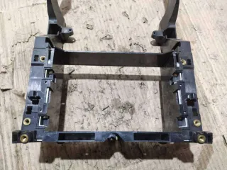 2116800134 Рамка под магнитолу Mercedes E W211 Арт 60650416, вид 2