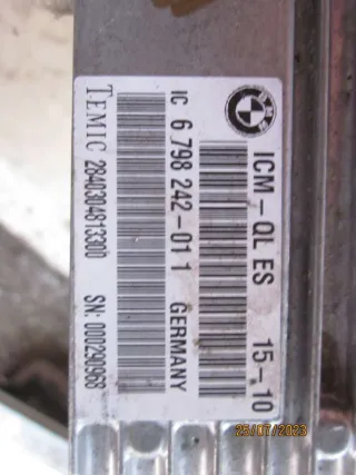 6798242 Блок управления ICM BMW 5 F10/F11/GT F07 Арт FB40-62115546, вид 2