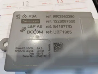  Блок управления подогревом сидения Citroen C4 Picasso 2 Арт 76519373_1, вид 1