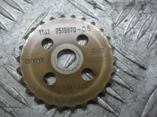 7519870 Шестерня BMW 5 E60/E61 3.0л N52b30 Арт 62260565, вид 1