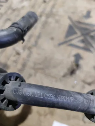 06K121059K Патрубок (трубопровод, шланг) Volkswagen Passat B8 Арт 539-50, вид 2