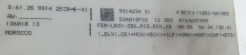 6135 9314234, 9314234 Блок управления BDC BMW 3 F30/F31/GT F34 Арт BMW23787, вид 5