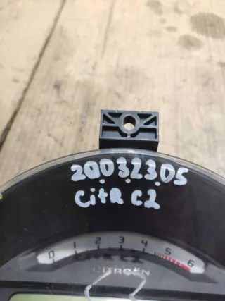 P9660225880 Щиток приборов (приборная панель) Citroen C2  Арт 65226814, вид 6