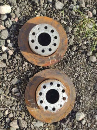  Диск тормозной задний Volkswagen Golf 5 Арт 65298152, вид 1