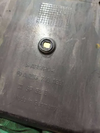 2037400381 Площадка гос номера (рамка) Mercedes C W203 Арт 66006652, вид 5