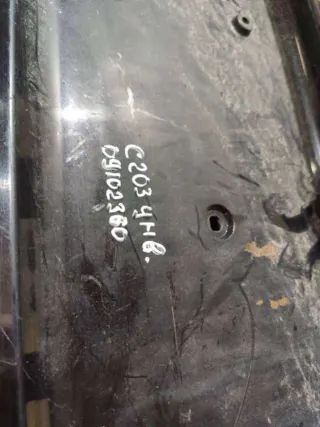 2037400381 Площадка гос номера (рамка) Mercedes C W203 Арт 66006652, вид 6