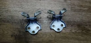  Петля двери передней правой серебро Daewoo Rezzo Арт 66049803, вид 2