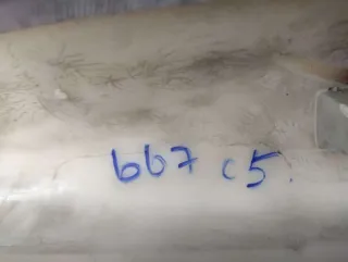 4B9867233AA Обшивка стойки передней левой (накладка) Audi A6 C5 (S6,RS6) Арт 66247507, вид 3