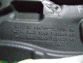 7182015 Шумоизоляция двери передней левой BMW 5 F10/F11/GT F07 Арт 66323140, вид 2