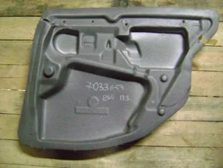 7033654 Шумоизоляция двери задней правой BMW 5 E60/E61 Арт 66595412, вид 1