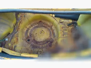  Задняя часть кузова (тазик) Mazda 121 2 Арт 115704488, вид 2