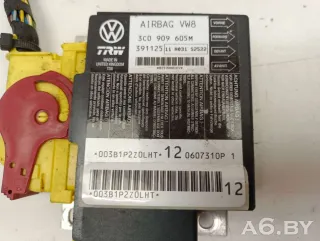 3C0909605M Блок AirBag Volkswagen Passat B6 Арт 67085365, вид 2