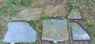  Стекло двери задней правой Volkswagen Golf 2 Арт 67494579, вид 1