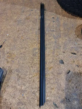  Молдинг стекла двери задней правой внутренний Volkswagen Passat B6 Арт 67701747, вид 1