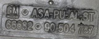 90504787,90438142 крышка подушки безопасности пассажира Opel Vectra B Арт M998.81, вид 4