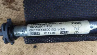 167002201,087020000600 Шторка солнцезащитная Renault Megane 2 Арт 20758901, вид 3