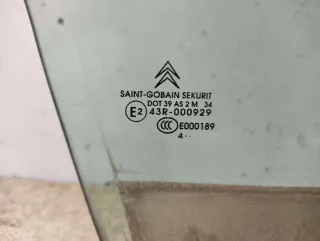  Стекло двери передней правой Citroen C5 1 Арт 70820680, вид 2