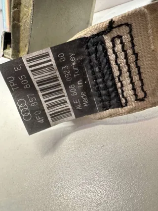 4F0857805E Ремень безопасности задний левый Audi A6 C6 (S6,RS6) Арт 70881878, вид 4