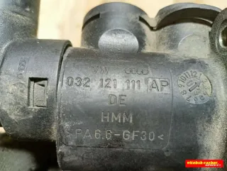 032121111AP Фланец (тройник) системы охлаждения Volkswagen Bora Арт 71935809, вид 5