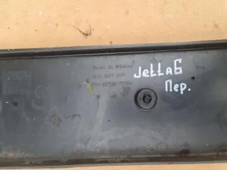 5c6807287 Площадка гос номера (рамка) Volkswagen Jetta 6 Арт 71985243, вид 3