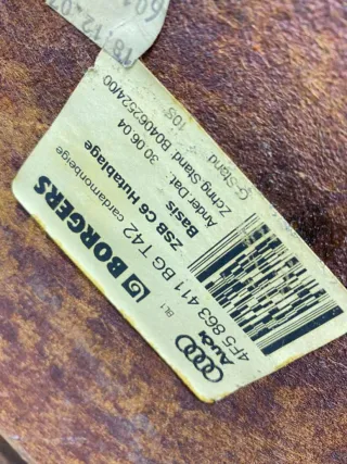 4F5863411 Полка багажника Audi A6 C6 (S6,RS6) Арт 72036844, вид 9