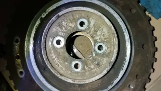 7700866060 Шкив коленвала Renault Megane 1 1.4л моно ( мотор Е7J) Арт 72101738, вид 1