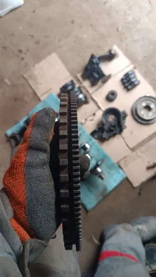 7700598735 Маховик Renault Megane 1 1.4л моно ( мотор Е7J) Арт 72135817, вид 4