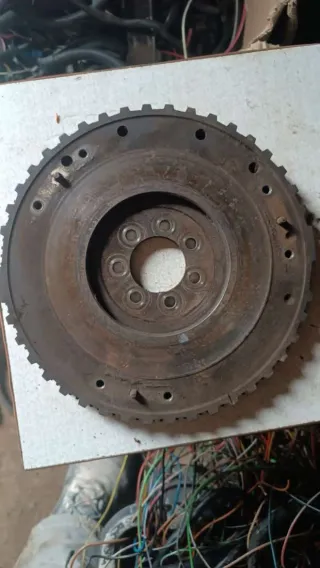 7700598735 Маховик Renault Megane 1 1.4л моно ( мотор Е7J) Арт 72135817, вид 2