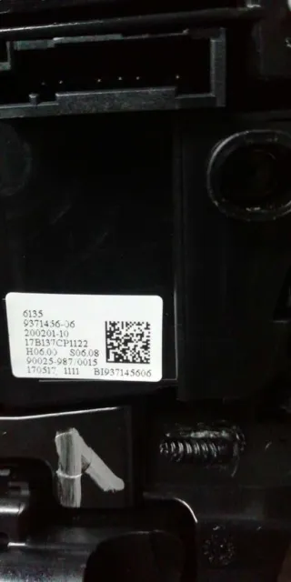 61359371456, 64119371462 Блок управления кондиционера BMW X1 F48 Арт 0960, вид 4