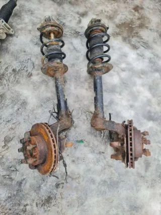  Стойка амортизатора переднего левого Citroen Jumper 2 Арт 73261480, вид 1