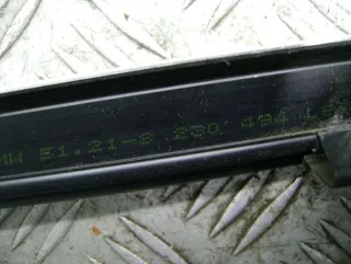 8230494 Молдинг стекла двери передней правой внутренний BMW 7 E38 Арт 73318452, вид 2