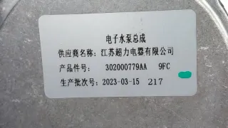 302000779AA, 302001051AA, 302000779 Насос водяной  Помпа EXEED LX Арт ST163927, вид 5