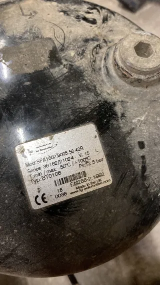 SPA100290055042R Ресивер пневмоподвески Mercedes Sprinter W901-905 Арт 113922763, вид 2