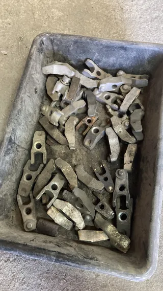  Скоба (кронштейн) крепления форсунки Volkswagen LT 2 Арт 118016143, вид 1