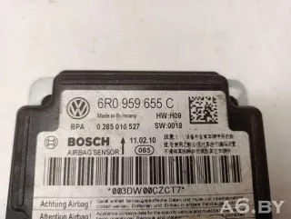 6R0959655C Блок AirBag Skoda Fabia 2 restailing Арт 27382160, вид 2
