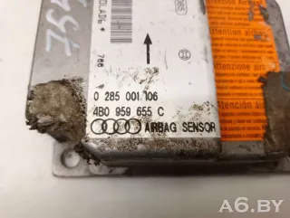 4B0959655C,0285001106 Блок AirBag Audi A6 C5 (S6,RS6) Арт 73487349, вид 2