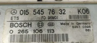 015 545 76 32, 0 265 106 113 Блок управления ETS Mercedes E W210 Арт 73632653, вид 3