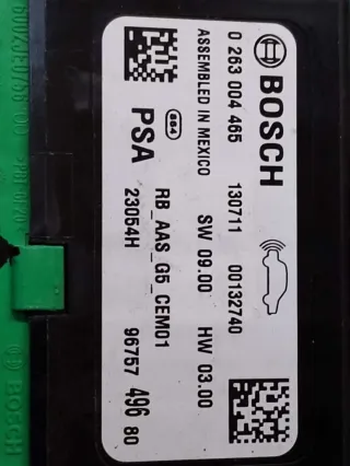 9814152580, 9819360080. 9800210480, 9824532580, 9875749680 Блок управления парктрониками Citroen C4 Grand Picasso 2 restailing Арт 59690232, вид 5