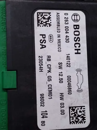 9814152580, 9819360080. 9800210480, 9824532580, 9875749680 Блок управления парктрониками Citroen C4 Grand Picasso 2 restailing Арт 59690232, вид 4