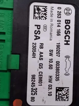 9814152580, 9819360080. 9800210480, 9824532580, 9875749680 Блок управления парктрониками Citroen C4 Grand Picasso 2 restailing Арт 59690232, вид 6
