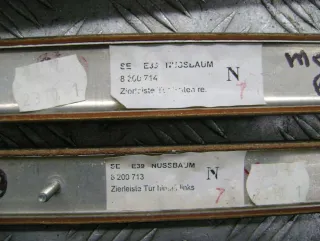 8200711, 8200712, 8200713, 8200714, 8211427, 8211429, 8211434 Накладка декоративная салона (комплект) BMW 5 E39 Арт 74398341, вид 14