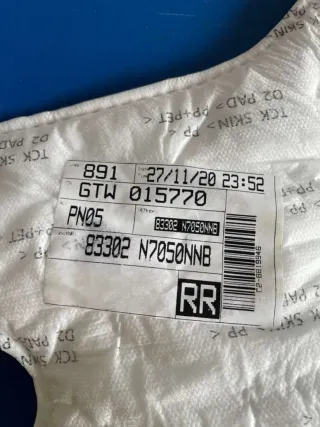 83302N7050 Шумоизоляция двери задней правой Hyundai Tucson 4 Арт 75193839, вид 2