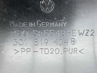 3c1819404B Решетка стеклоочистителя (Дождевик) Volkswagen Passat B6 Арт 117675, вид 5